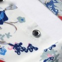 Shirt White Floral Mens Fashion Beach Spring Summer Short Sleeve