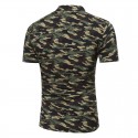 Camisa Masculina Moda Militar Estamapada Casual Estação Moda