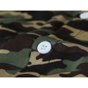 Camisa Masculina Moda Militar Estamapada Casual Estação Moda