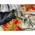 Camisa Casual Masculina Moda Estampada Floral Colorida Praia