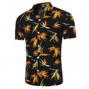 Camisa Casual Masculina Estampada Cores Linda Verão Moda