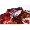 Camisa Masculina Estampada Flores Coloridas Verão Estação Praia