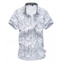 Stylish Modern Stylish Men's Short Sleeves Shirt Abristrata