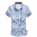 Stylish Modern Stylish Men's Short Sleeves Shirt Abristrata