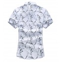 Men's Fashion Printed Shirt Summer Fashion Casual Modern Young