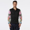 Social Shirt Long Sleeve Men's Print Style Ballads Fashion