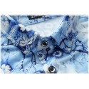 Camisa Masculina Flores Estampadas Tendencia Estação Moda