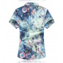 Men's Casual Shirt Modern Floral Style Beach Summer Colorful