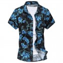 Men's Casual Shirt Fashion Beach Summer Print Florida