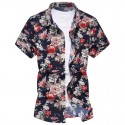 Men's Casual Shirt Fashion Beach Summer Print Florida