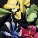 Camisa Floral Estampada Estilo Férias de Verão Havaiana Masculina
