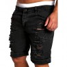 Bermuda Jeans Casual Rasgada Swag Oversized Masculina Varias Cores