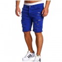 Bermuda Jeans Casual Rasgada Swag Oversized Masculina Varias Cores