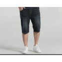 Men's Bermuda Jeans Dark Casual Regular Regular Adjustable Basic