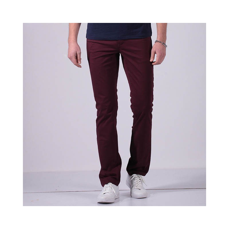 calça masculina cor vinho