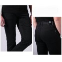 Casual Straight Men's Casual Slim Caramel and Black Wine Color Jeans