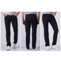 Casual Straight Men's Casual Slim Caramel and Black Wine Color Jeans