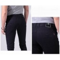 Casual Straight Men's Casual Slim Caramel and Black Wine Color Jeans