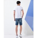 Short Jeans Masculino Skinny Calitta Moda Verão Slim Fit