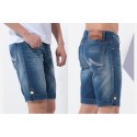 Short Jeans Masculino Skinny Calitta Moda Verão Slim Fit