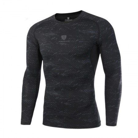 Men's Long Sleeve Thermal Compression Thermal Sports Shirt