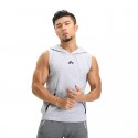 Men's Sport Tank Top Hooded Training Confortave Brand