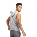 Men's Sport Tank Top Hooded Training Confortave Brand