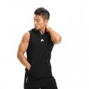Men's Sport Tank Top Hooded Training Confortave Brand