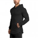 Moletom Masculino Moda Esporte Casual Justo para Treino com Capuz