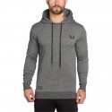 Moletom Masculino Casual Ajustável Esporte com Capuz Malha Grossa