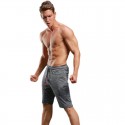 Men's Short Gray Short Fitness Sport Comfortable for Training