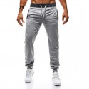 Calça de Moletom Reta Masculina Esporte Casual Treino Corrida