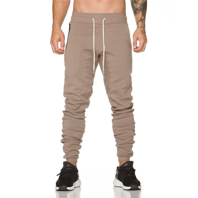 Men's Straight Trousers Sport Casual Training Running