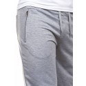 Bermuda Meia Calça Moletom Masculina Esporte casual justa confortável