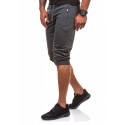 Bermuda Meia Calça Moletom Masculina Esporte casual justa confortável