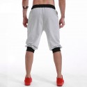 Short Moletom Para Treino Masculino Esporte Casual Ajustável