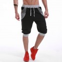 Short Moletom Para Treino Masculino Esporte Casual Ajustável