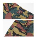 Men's Camouflage Camouflage Army Over The Ziper Casual Kne