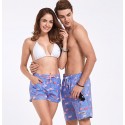 Men's Swimwear Print Flamingo Passaros