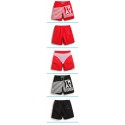 Calça Masculino Listrado Esporte Treino Academia Vermelho e Preto