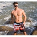 Men's Casual Summer Print Black Casual Bermuda