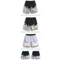 Men's Short Casual Printed Cartoon Colorful Cartoon