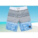 Short Masculino Moda Praia Listrado Play Boy Bonito Neutro