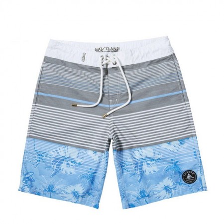 Men's Beach Short Fashion Striped Play Cute Neutral