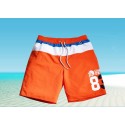 Bermuda de Banho Esporte Listrada Masculina Moda Praia