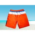 Bermuda de Banho Esporte Listrada Masculina Moda Praia