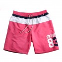 Men's Striped Sport Swimwear Beachwear