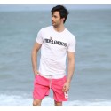 Bermuda de Banho Esporte Listrada Masculina Moda Praia