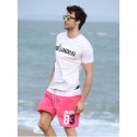 Men's Striped Sport Swimwear Beachwear