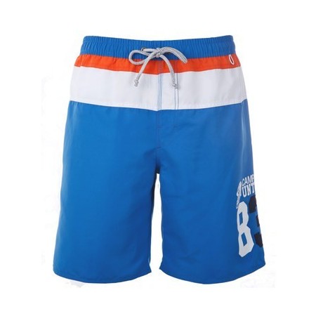 Bermuda de Banho Esporte Listrada Masculina Moda Praia